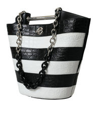 Bolso maxi estilo cubo Balenciaga Chic de piel de cocodrilo