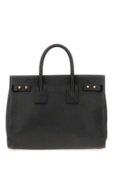 Bolso Sac De Jour de piel de becerro negro de Saint Laurent