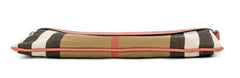 Bolso bandolera Burberry Peyton House Check Derby de piel granulada en color rojo canela