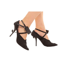 Zapatos de salón para mujer de piel de becerro negra Off-White
