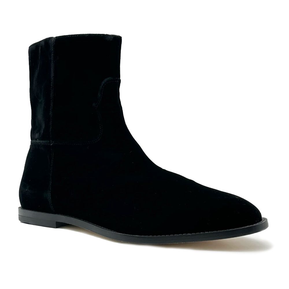 Botín de mujer de piel de becerro negra Off-White