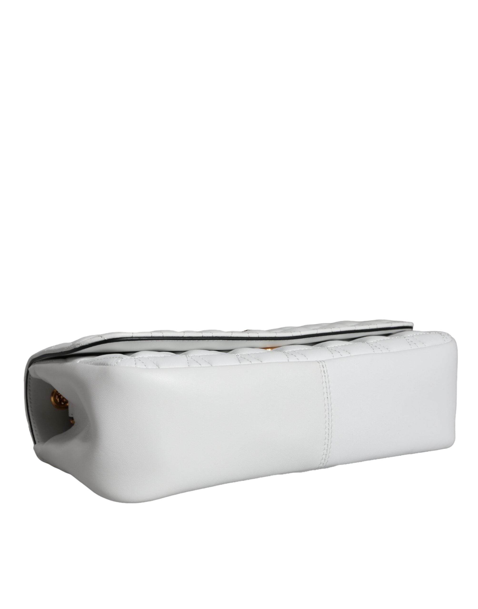 Bolso bandolera Versace Mini de piel napa blanca