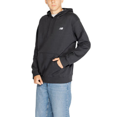 Suéter de algodón negro New Balance