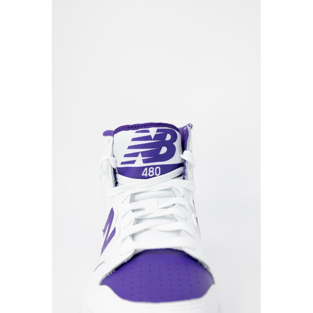 Zapatillas de cuero moradas New Balance