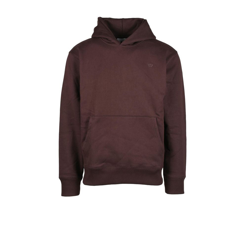 Suéter de algodón marrón de Adidas