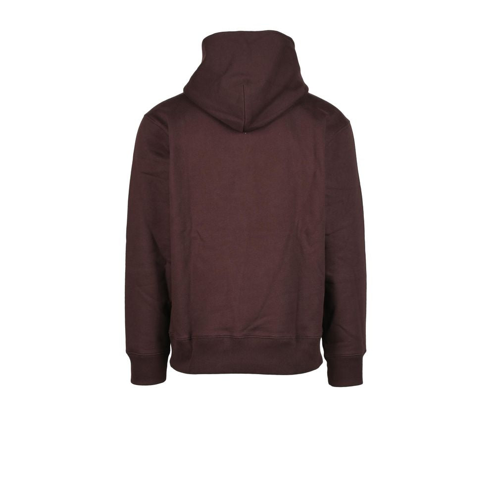 Suéter de algodón marrón de Adidas