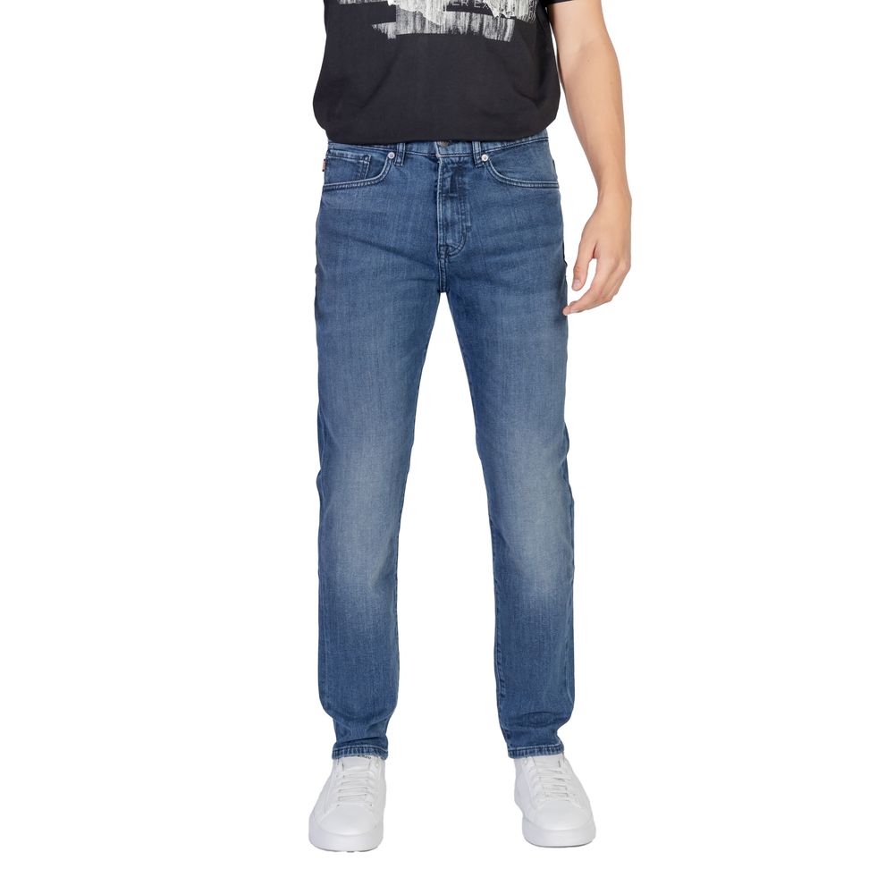 Vaqueros y pantalón de algodón azul de Hugo Boss