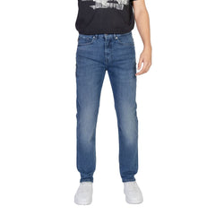 Vaqueros y pantalón de algodón azul de Hugo Boss