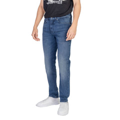 Vaqueros y pantalón de algodón azul de Hugo Boss