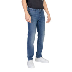 Vaqueros y pantalón de algodón azul de Hugo Boss