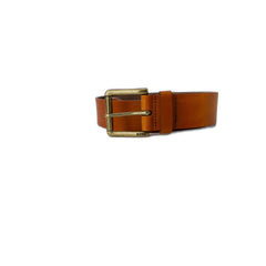 Cinturón de piel beige Hugo Boss