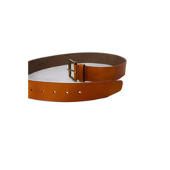 Cinturón de piel beige Hugo Boss