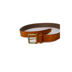Cinturón de piel beige Hugo Boss