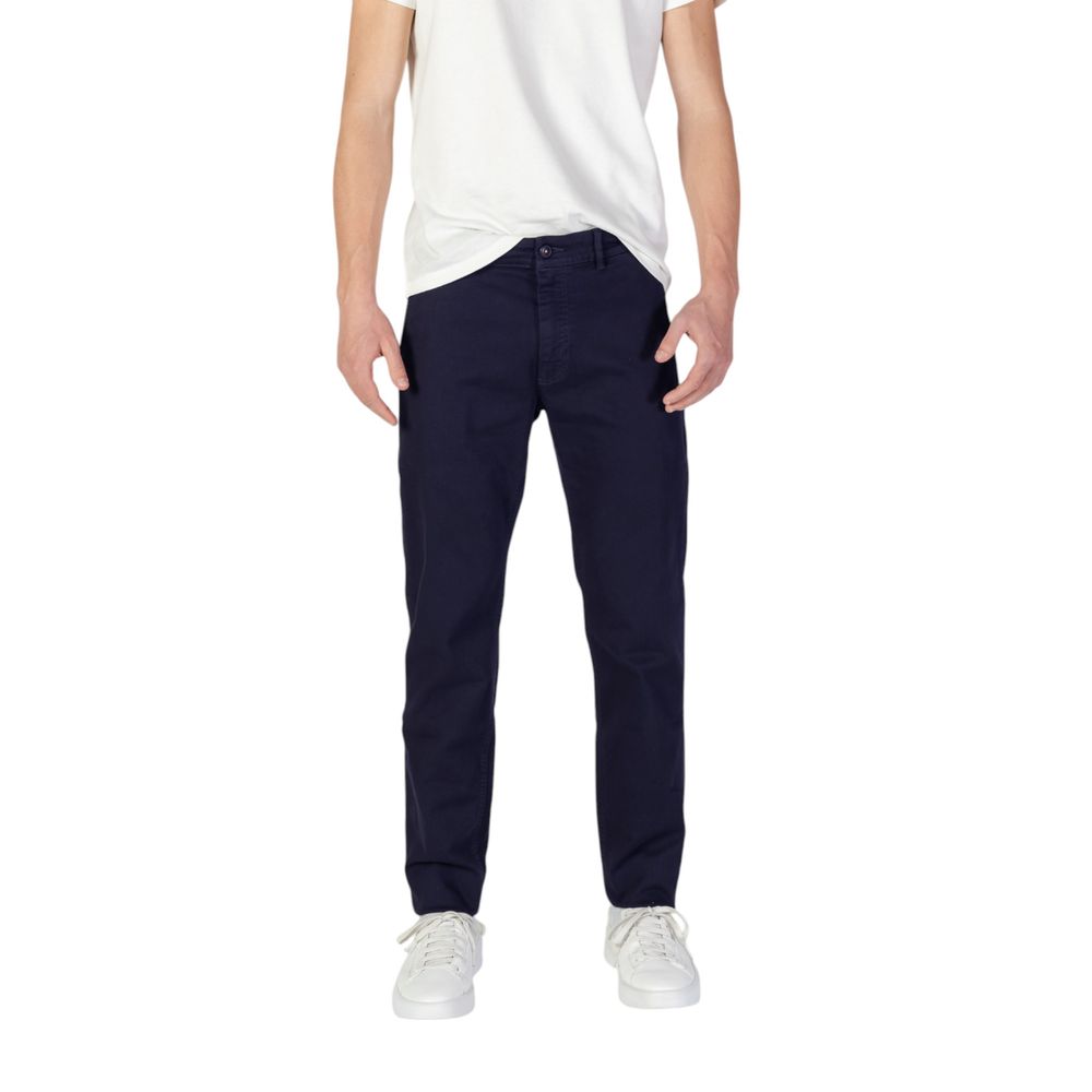 Vaqueros y pantalón de algodón azul de Hugo Boss