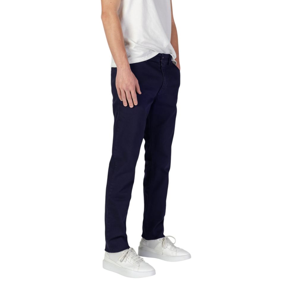Vaqueros y pantalón de algodón azul de Hugo Boss