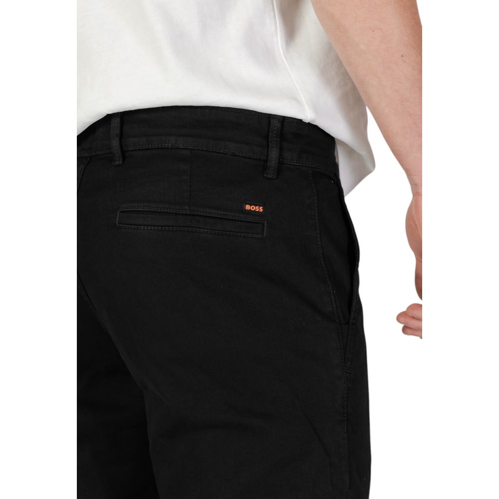 Vaqueros y pantalón de algodón negro de Hugo Boss