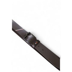 Cinturón de cuero marrón de Tommy Hilfiger