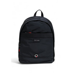 Mochila negra de poliéster reciclado de Tommy Hilfiger
