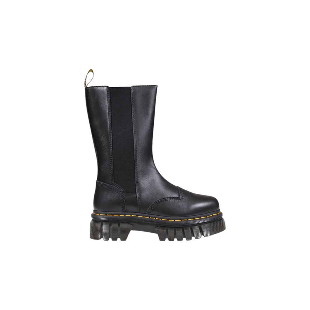 Bota de cuero negra Dr. Martens