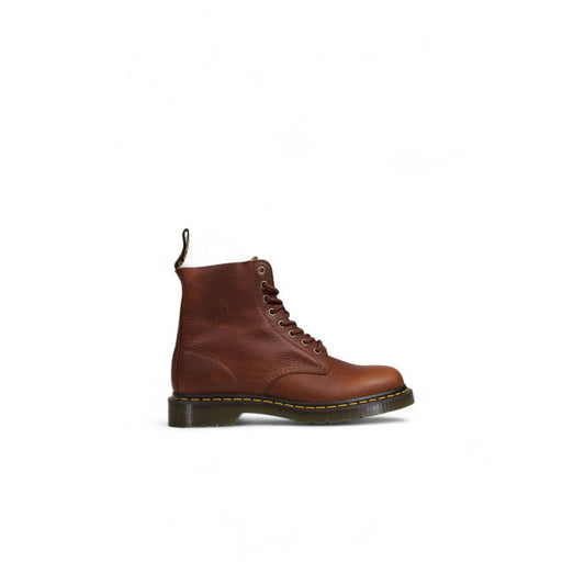 Bota de cuero marrón Dr. Martens