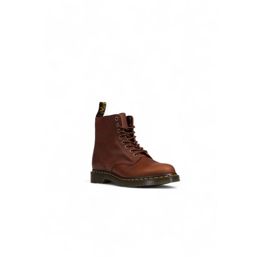 Bota de cuero marrón Dr. Martens