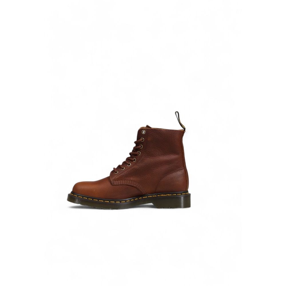 Bota de cuero marrón Dr. Martens