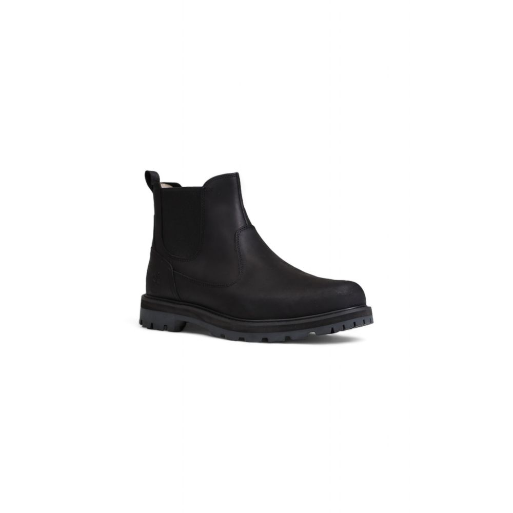 Bota Timberland de piel nobuk negra