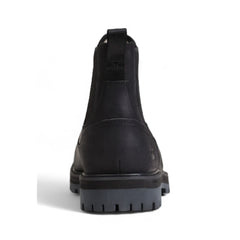 Bota Timberland de piel nobuk negra