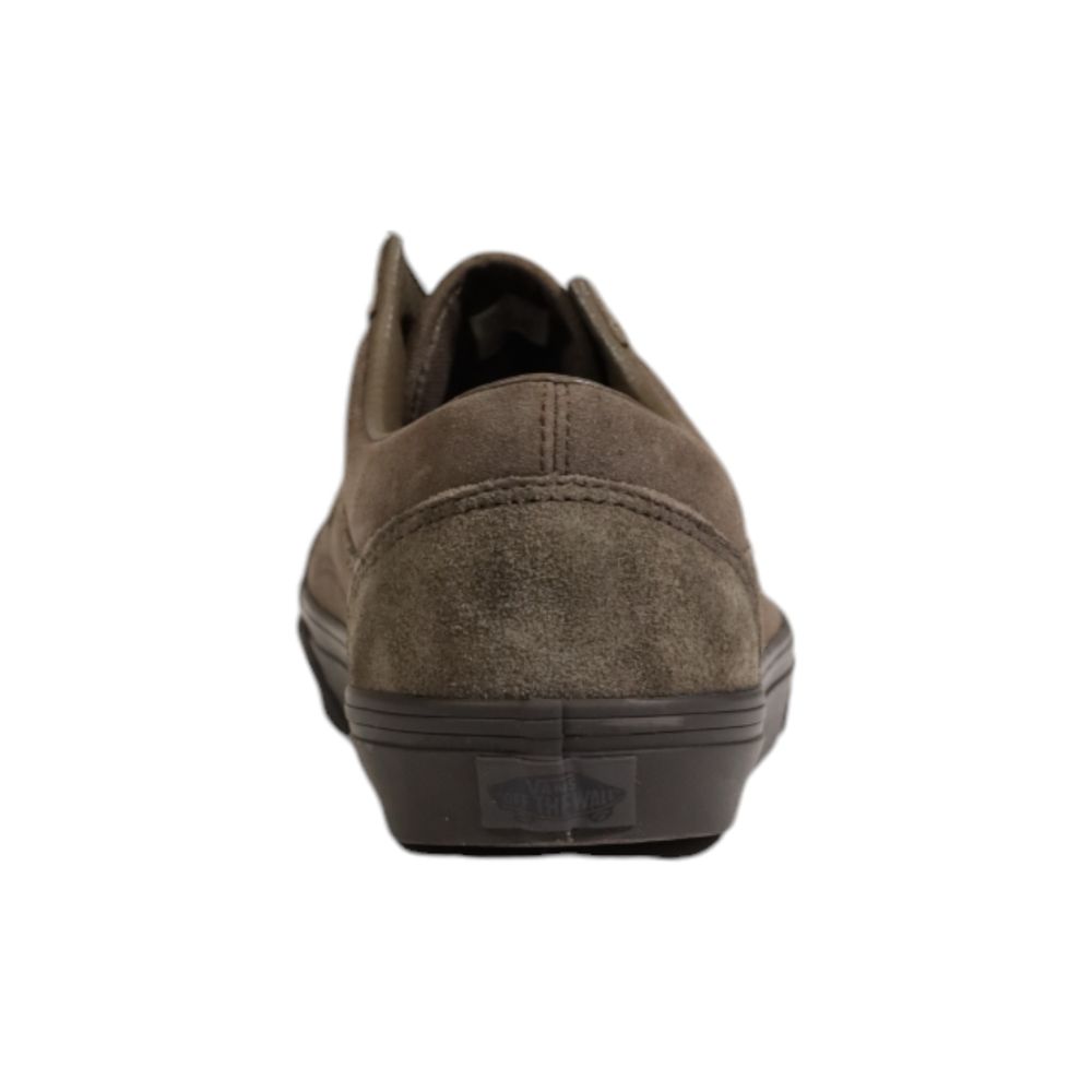 Zapatillas Vans de piel de ante marrón
