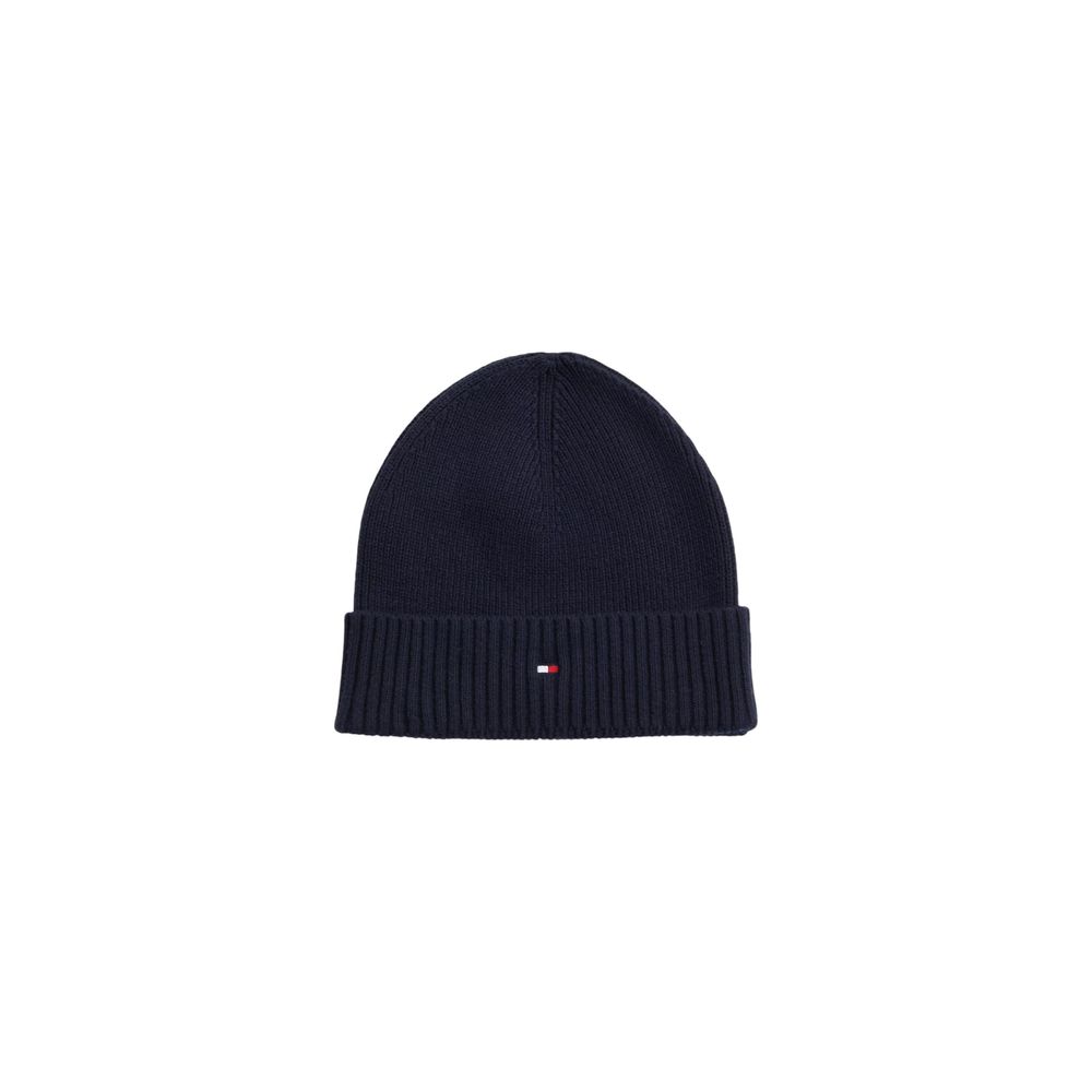 Bufanda de algodón azul de Tommy Hilfiger