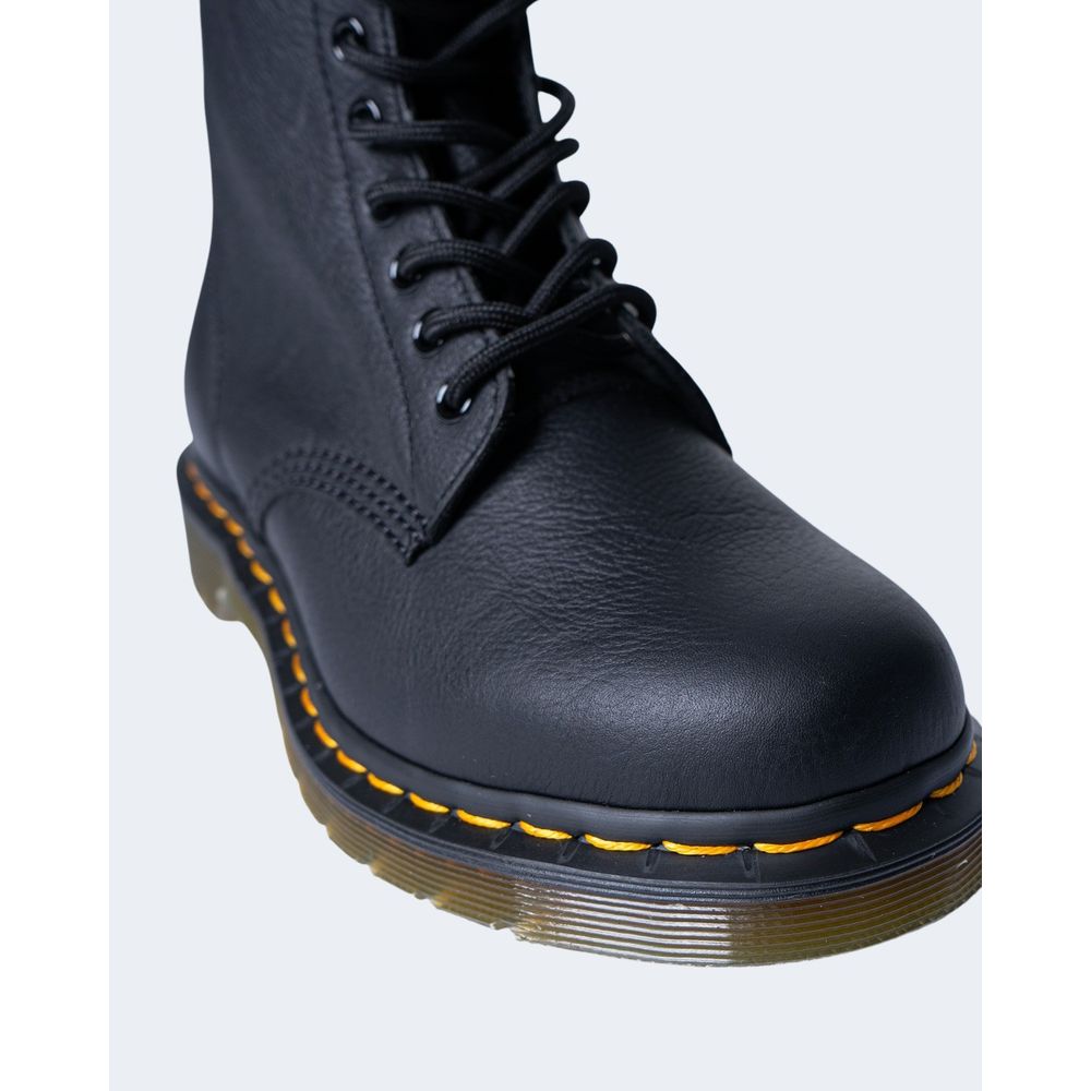 Bota de cuero negra Dr. Martens
