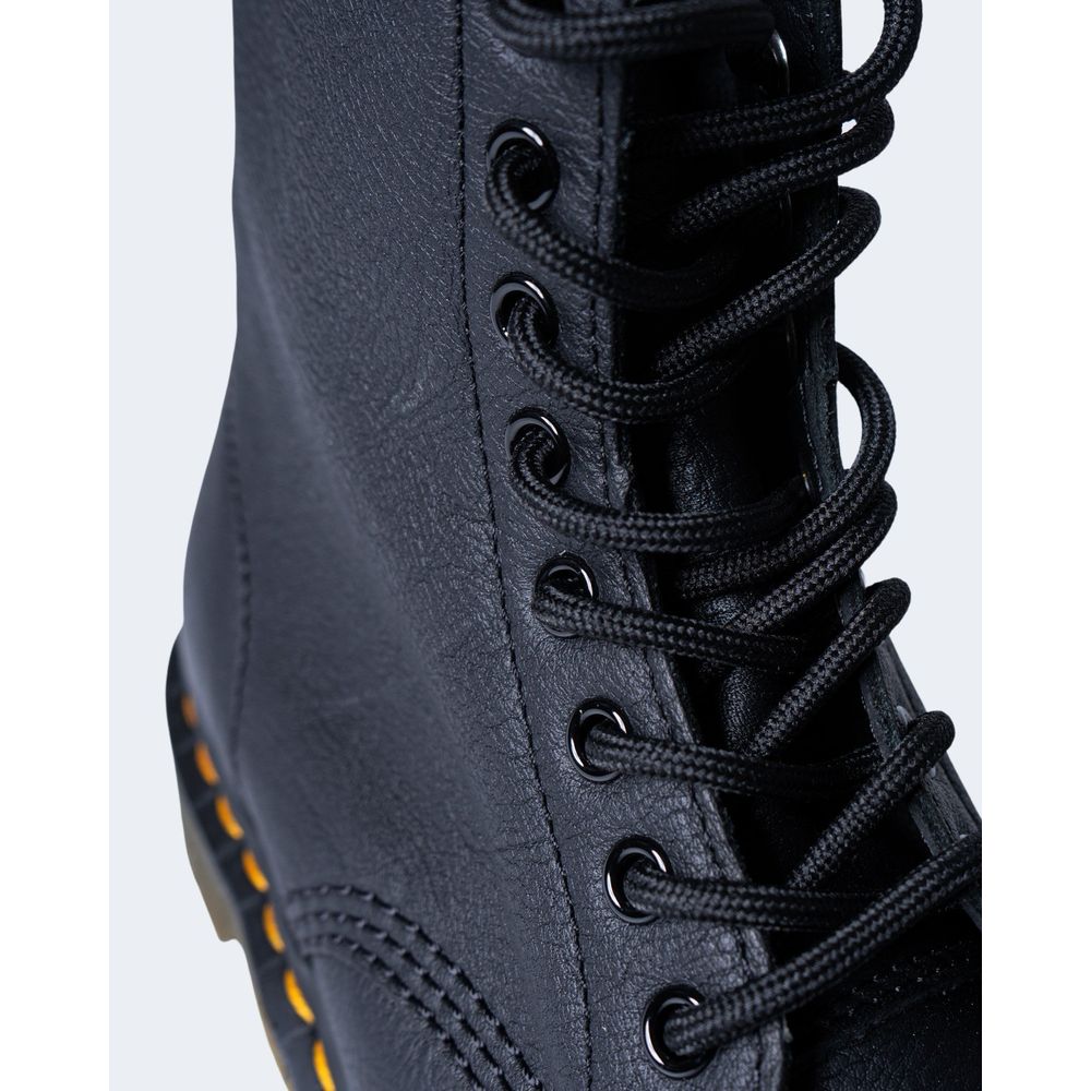 Bota de cuero negra Dr. Martens