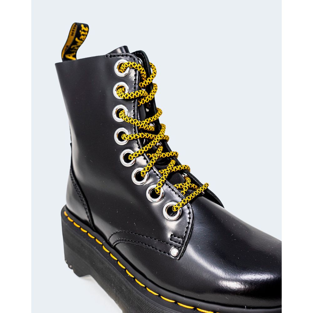 Bota de cuero negra Dr. Martens