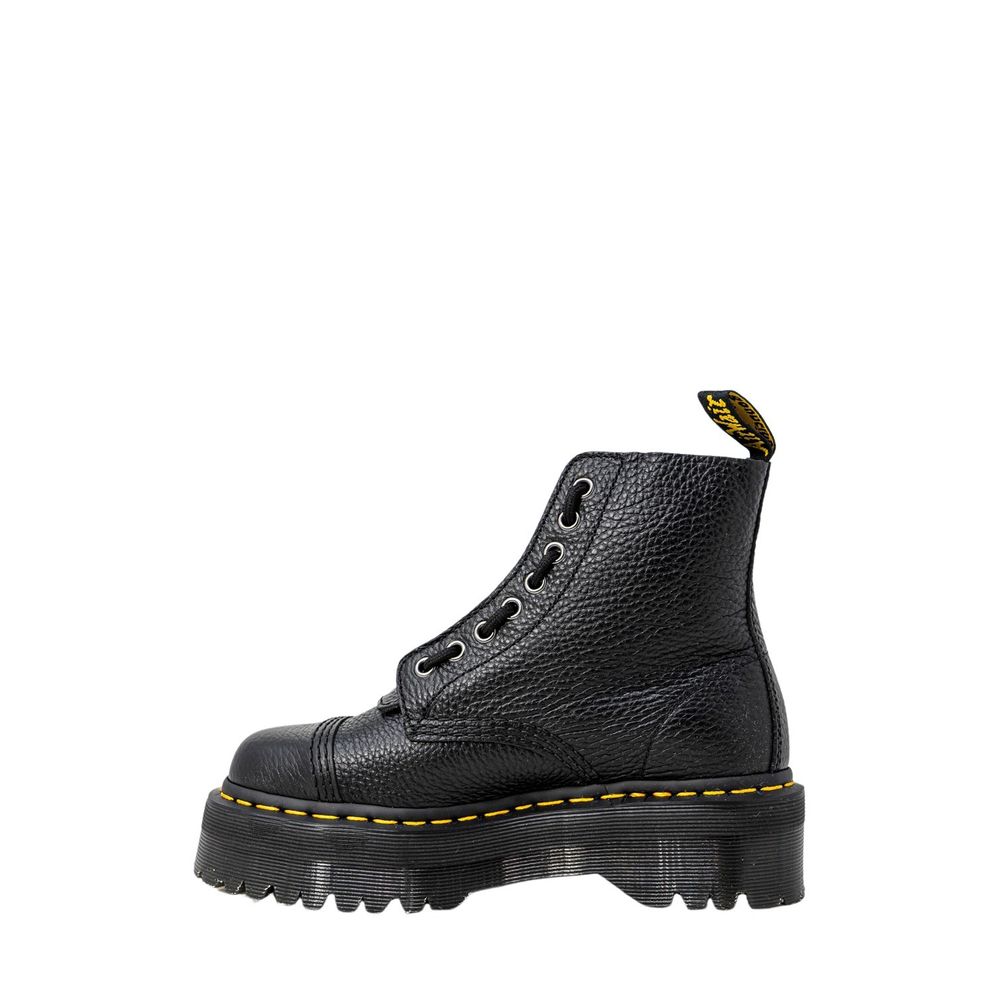 Bota de cuero negra Dr. Martens