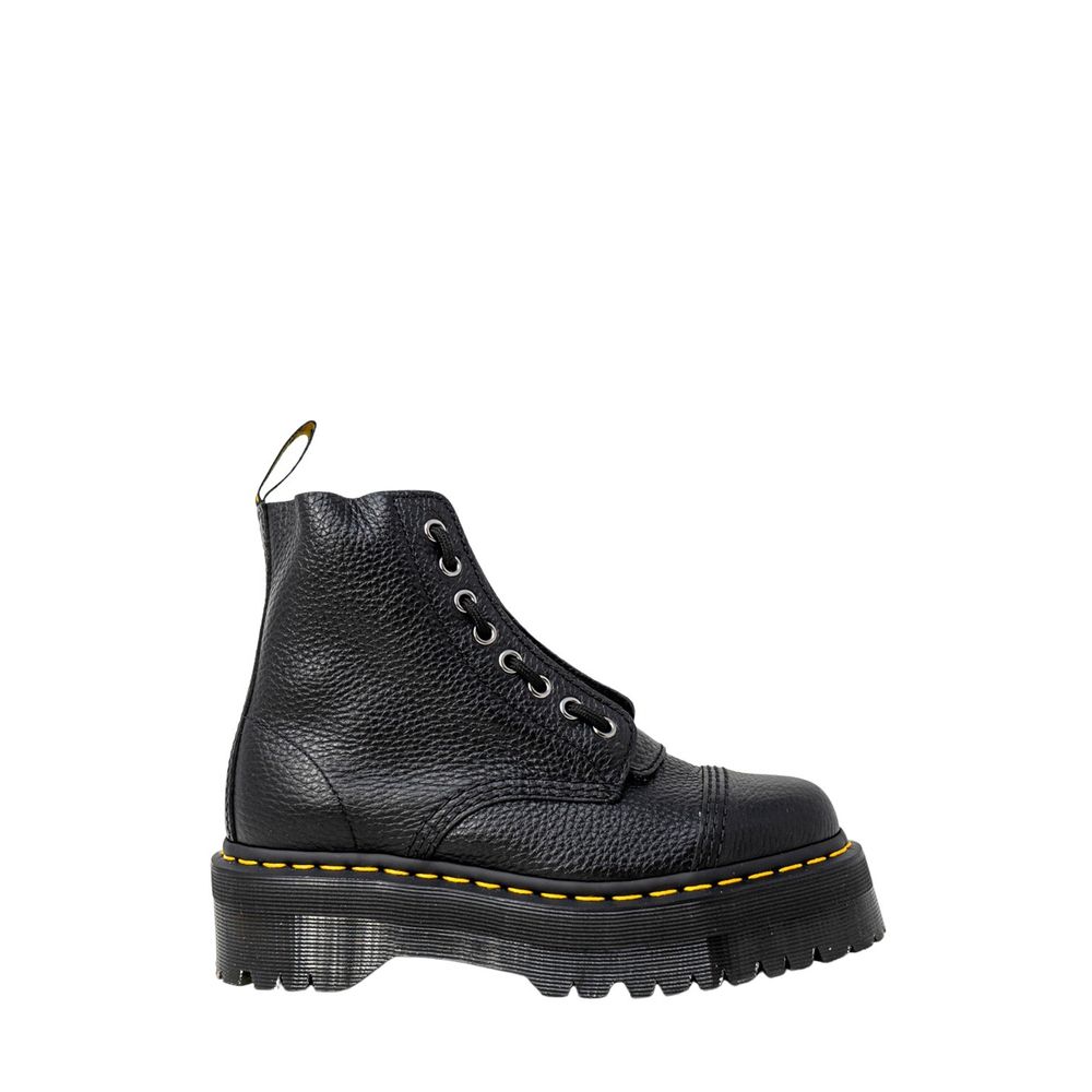 Bota de cuero negra Dr. Martens