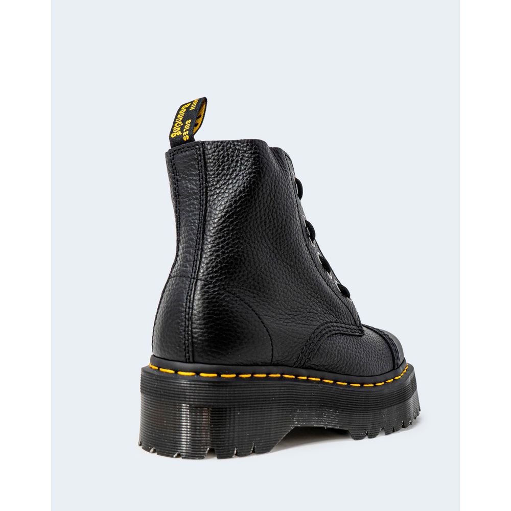 Bota de cuero negra Dr. Martens