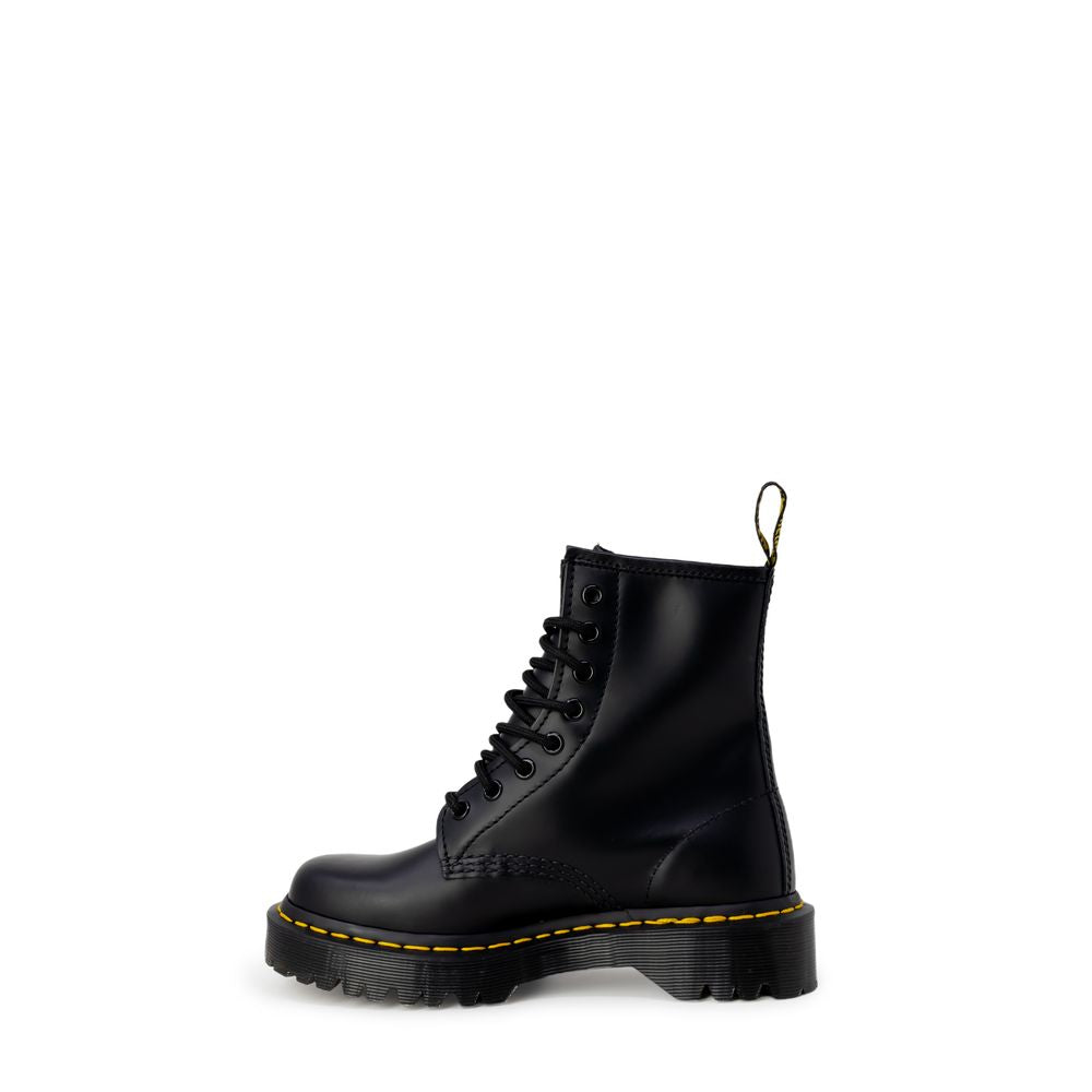 Bota de cuero negra Dr. Martens