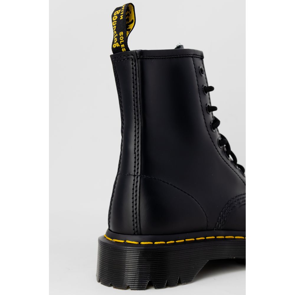 Bota de cuero negra Dr. Martens