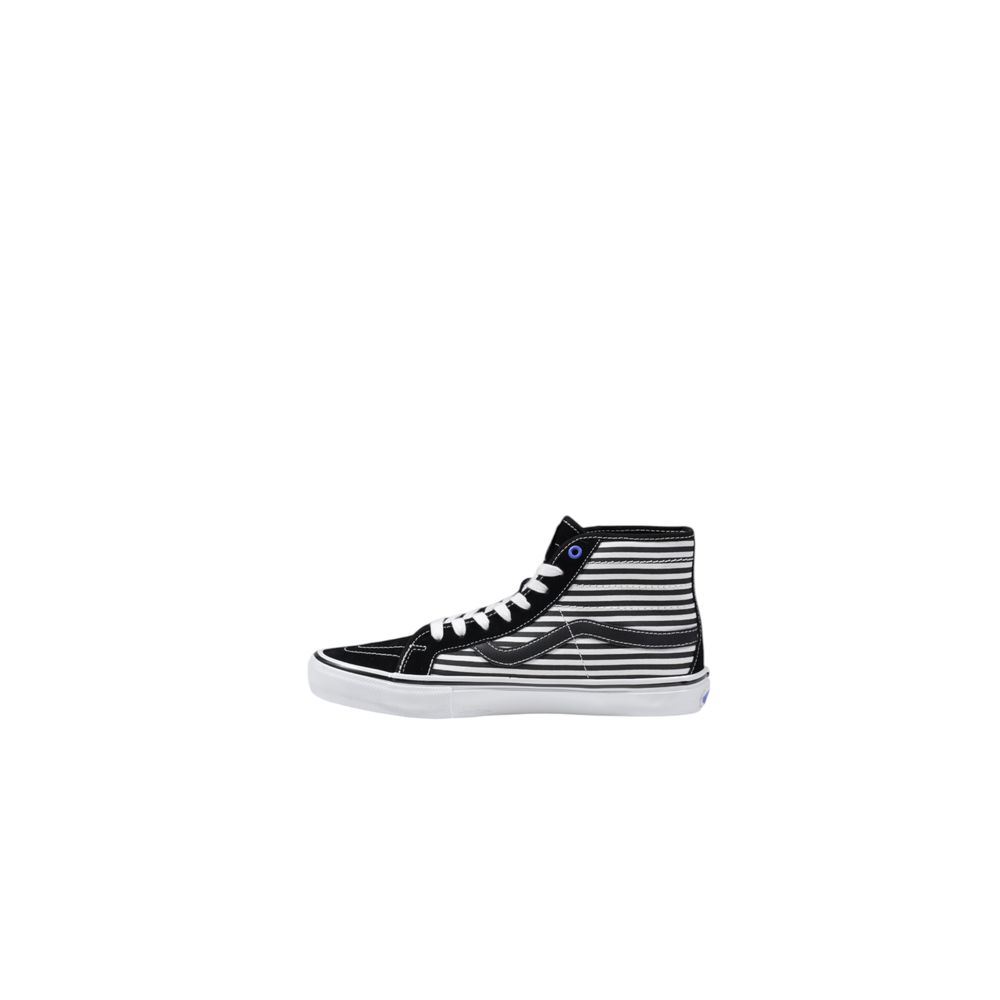 Zapatillas Vans de cuero en blanco y negro