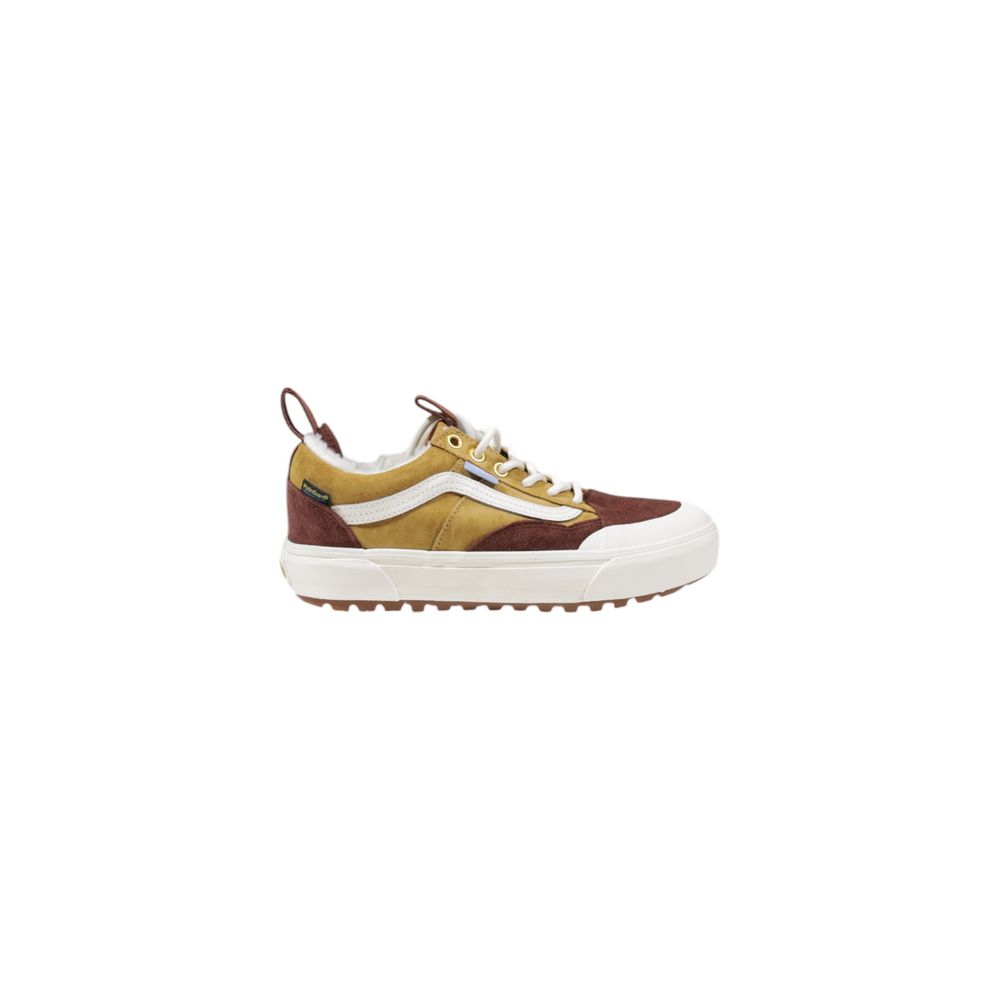 Zapatillas Vans de cuero beige