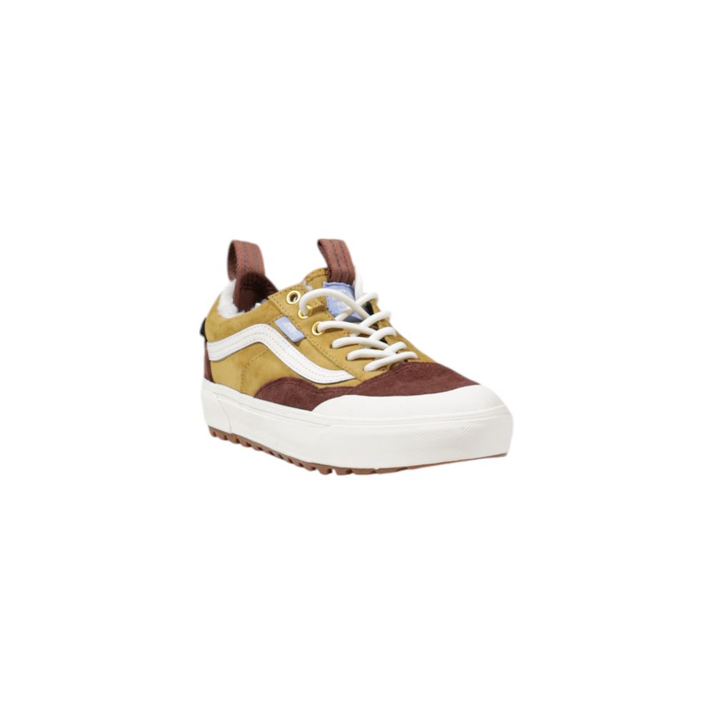 Zapatillas Vans de cuero beige
