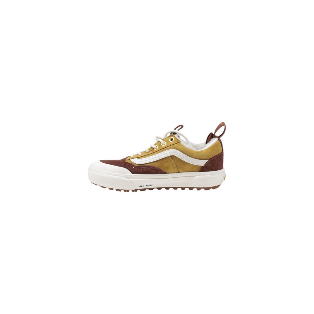 Zapatillas Vans de cuero beige