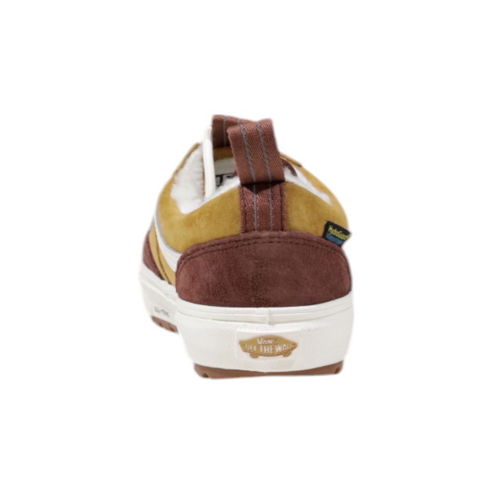 Zapatillas Vans de cuero beige