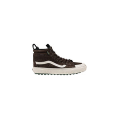 Zapatillas de cuero marrón Vans