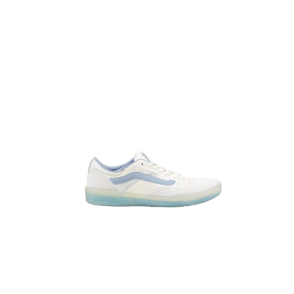 Zapatillas de cuero azul Vans