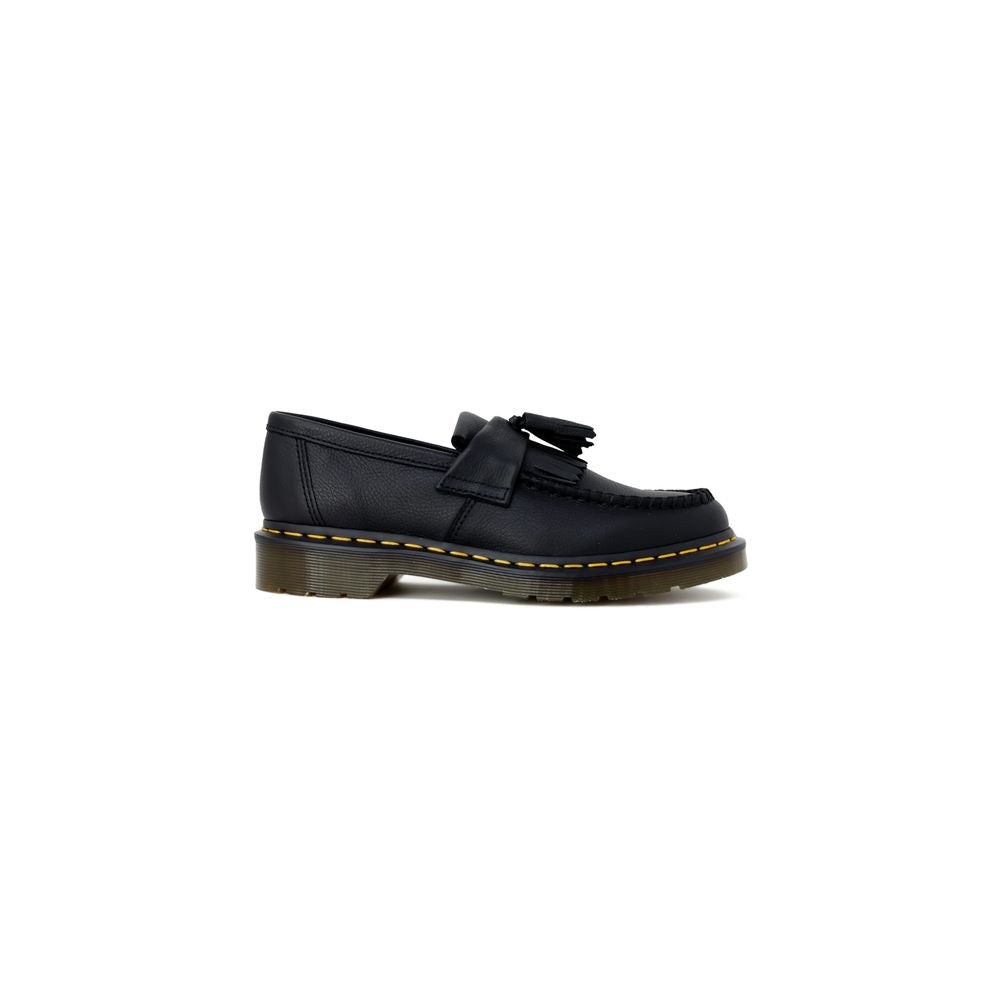 Dr. Martens - Zapatos planos de cuero negro