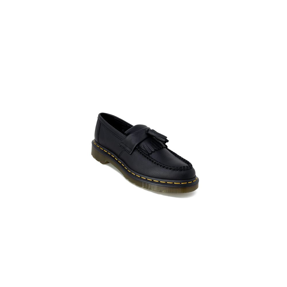Dr. Martens - Zapatos planos de cuero negro