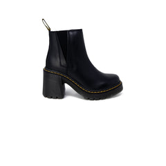 Sandalia de cuero negra Dr. Martens