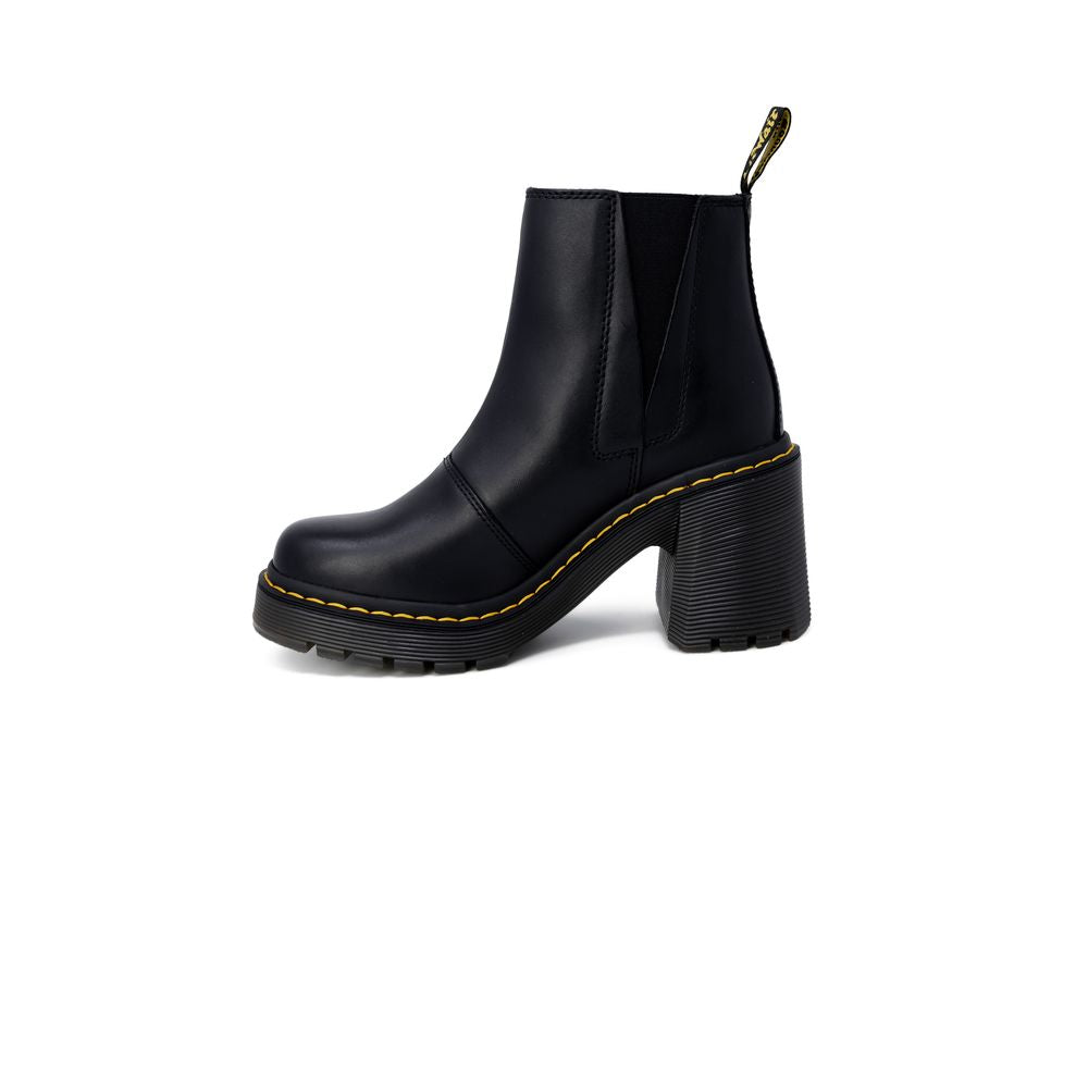 Sandalia de cuero negra Dr. Martens