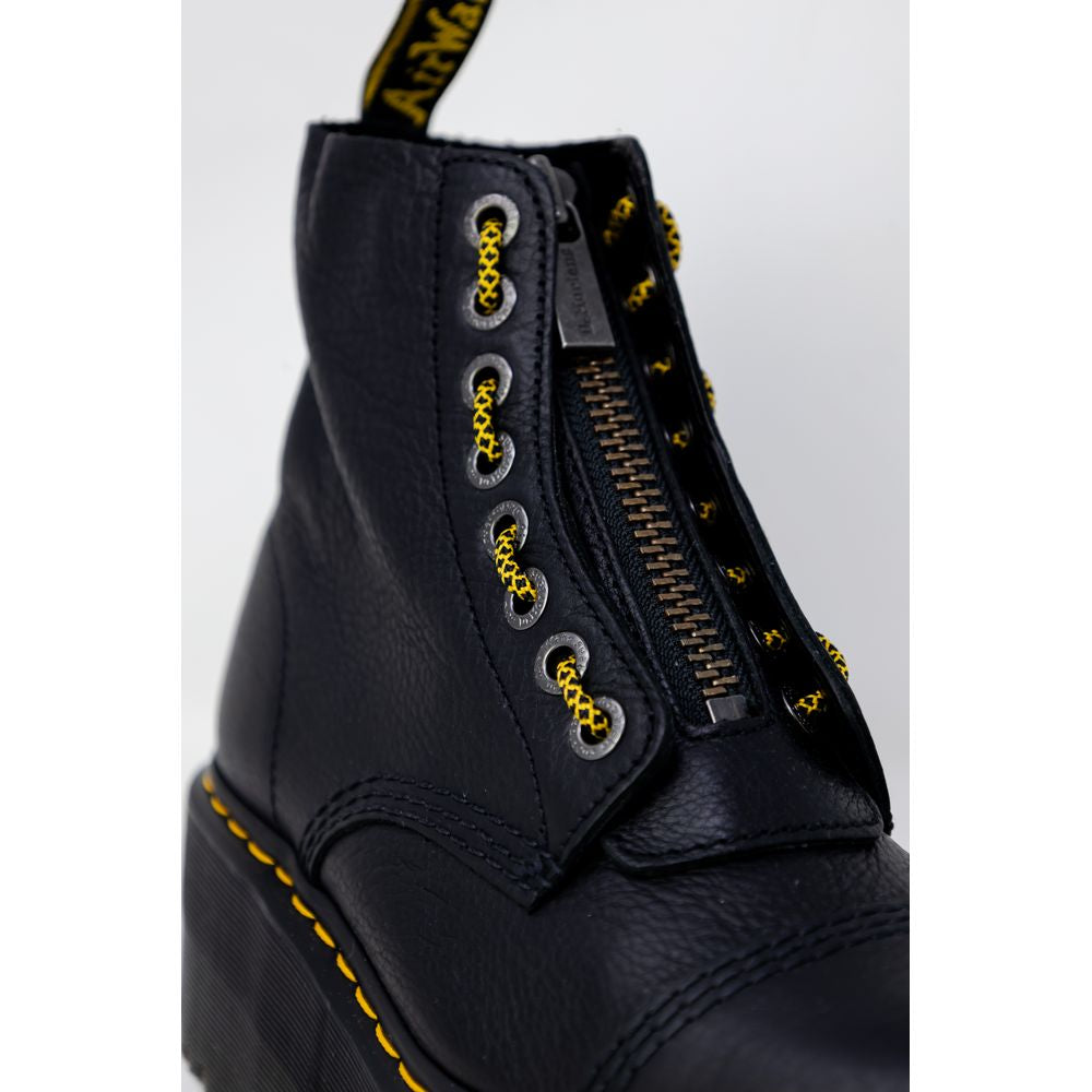 Bota de cuero negra Dr. Martens